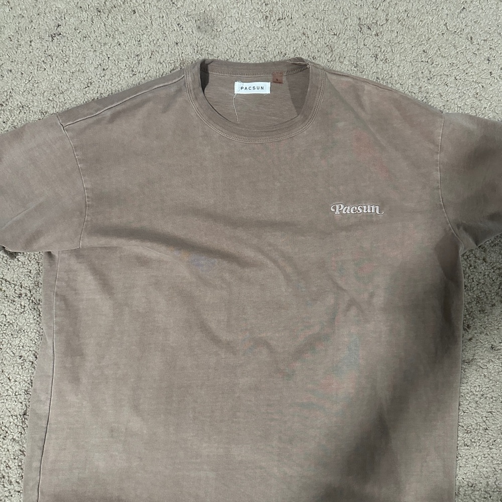PacSun Men's Brown Shirt